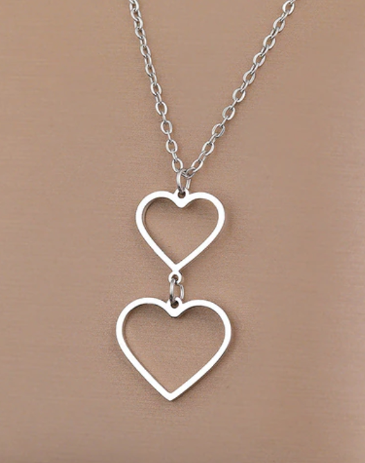 Stainless Steel Necklaces Love Pendant Necklace For Women Jewelry Wedding